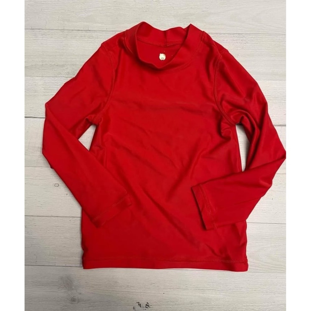 Primary kids long sleeve rash guard red size 2/3‎